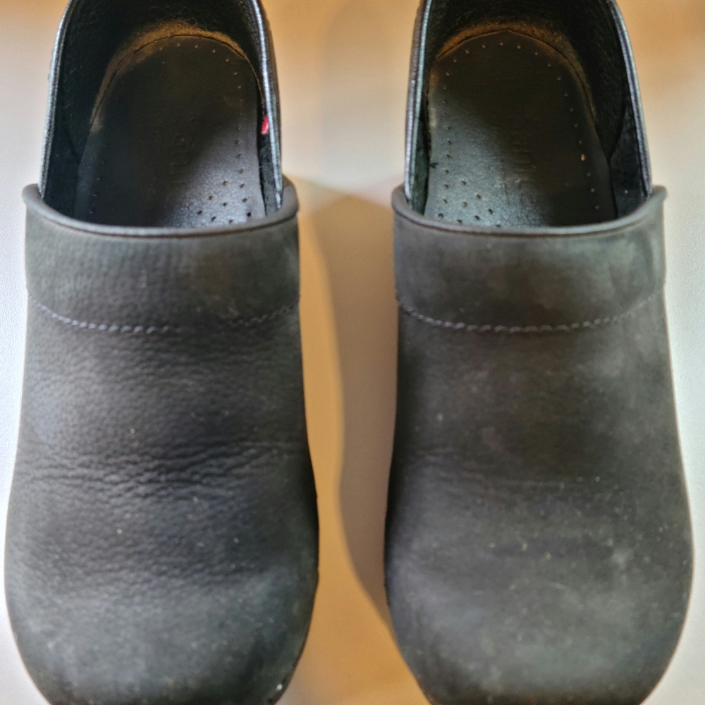 Dansko Black Mules Classic Clogs